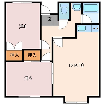 セフティー2の物件間取画像